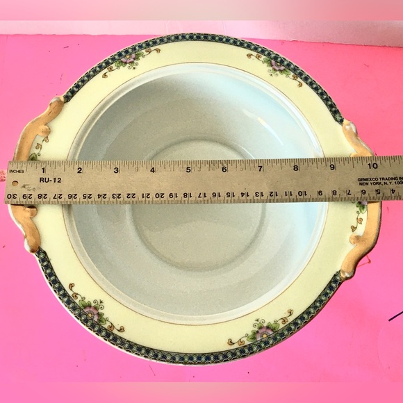 Vintage Porcelain handpainted Japanese 🇯🇵 Bowl by Meita - Picture 9 of 14